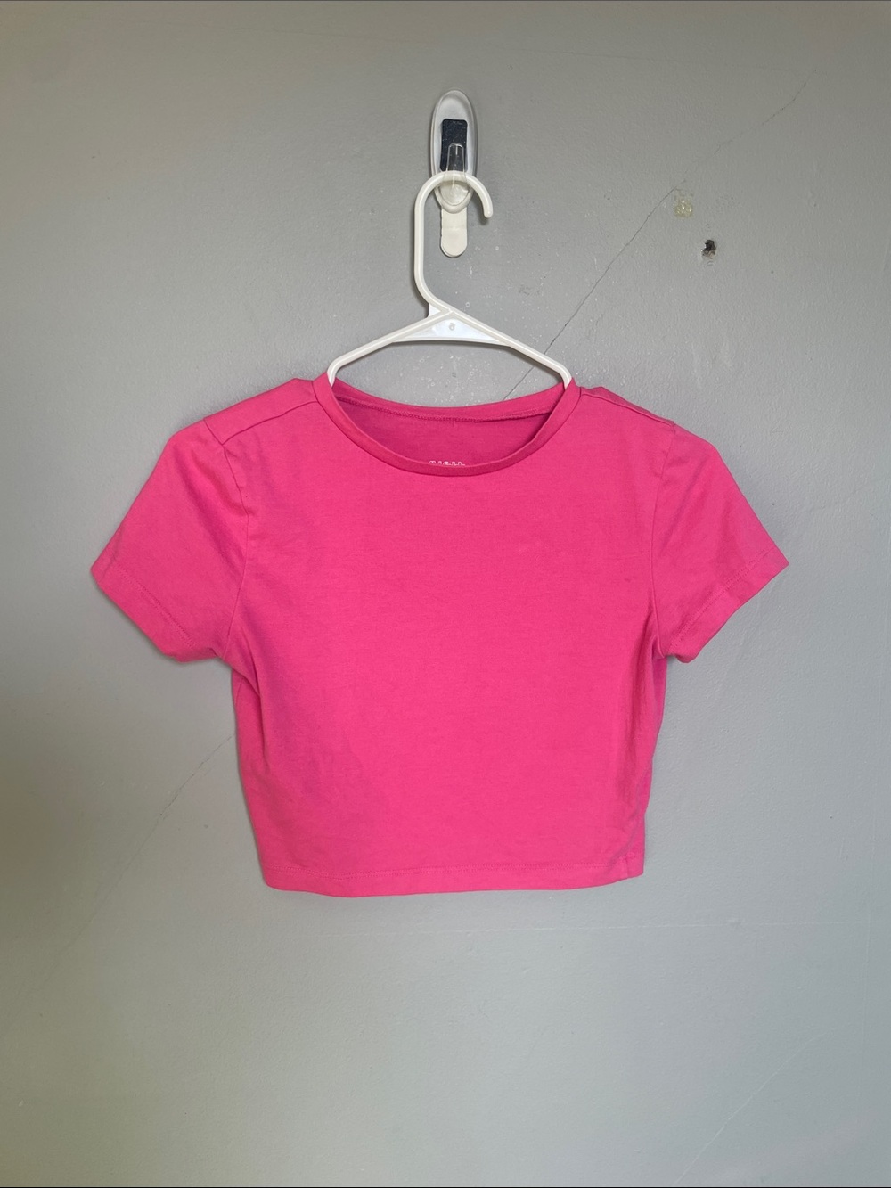 Wild Fable S Barbie Pink Crop Short Sleeve Top Girly summer